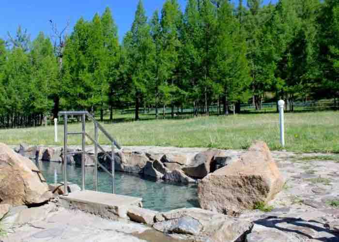 natural hot spring