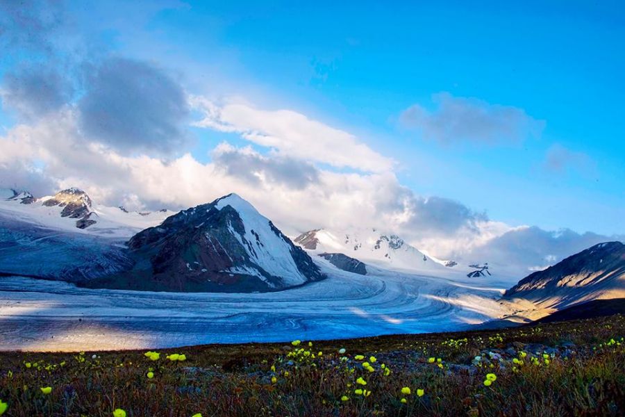 Altai Tavan Bogd Mountain