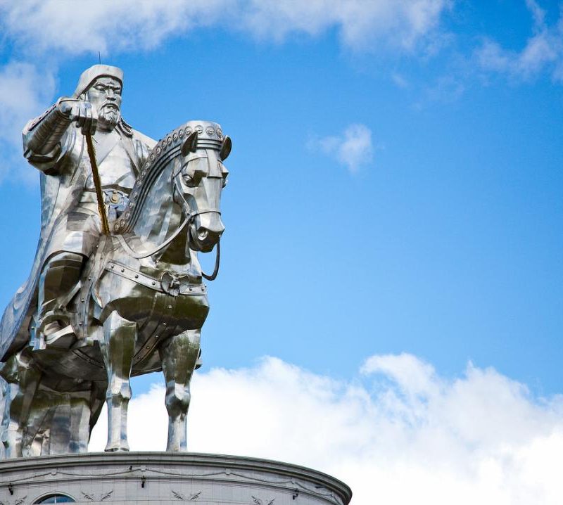 Equestrian statue of Genghis Khan