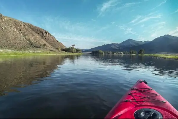 Active adventure by lake Khuvsgul